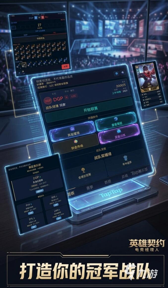 英雄契约全球电竞经理人公测时间及上线日期揭晓