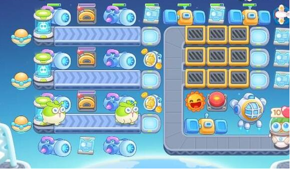 保卫萝卜4太空穿越第58关满星通关攻略与详细打法