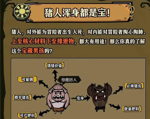饥荒荒野猪人角色使用技巧与生存攻略