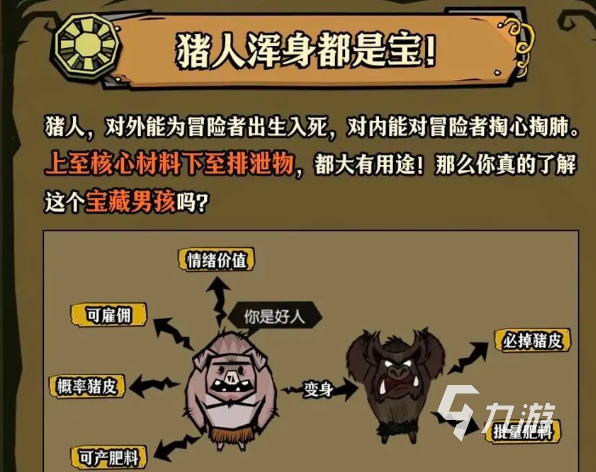 饥荒荒野猪人角色使用技巧与生存攻略