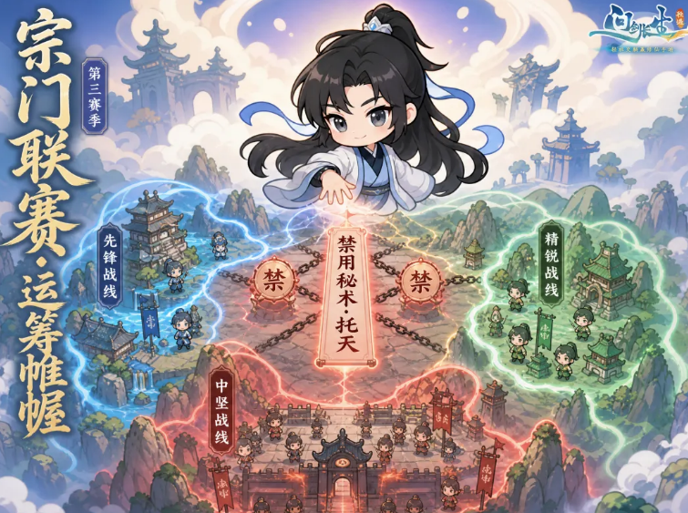 问剑长生宗门联赛S3赛季全新玩法详解与入门指南