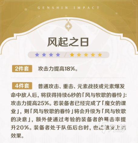 原神月之七全新圣遗物套装详解:属性效果与适配角色推荐