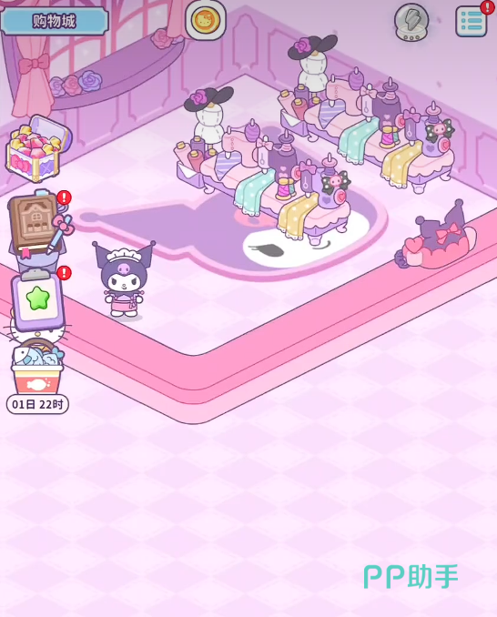 HelloKittyMyDreamStore购物城界面示意图
