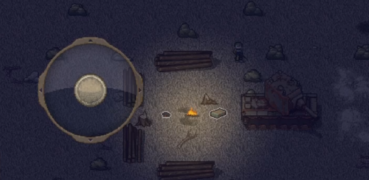 迷你DayZ手游木箱合成操作界面