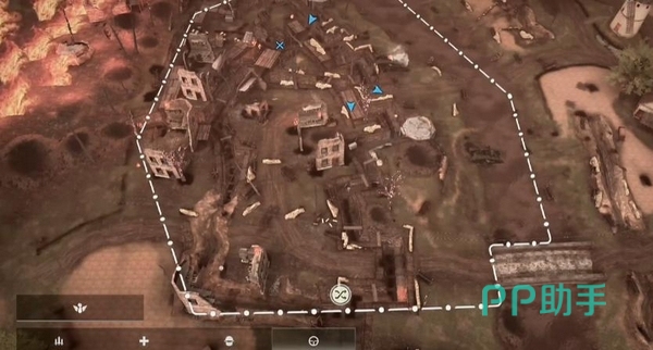 一战火灾风暴战壕地图场景