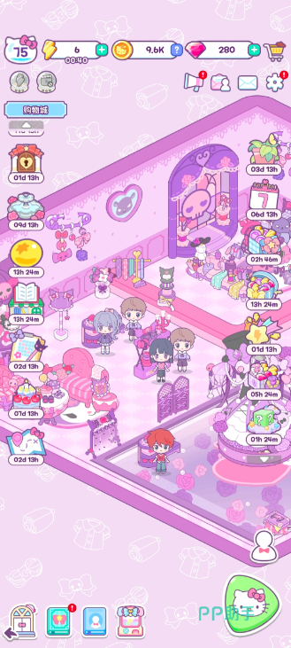 Hello Kitty My Dream Store订单管理界面截图