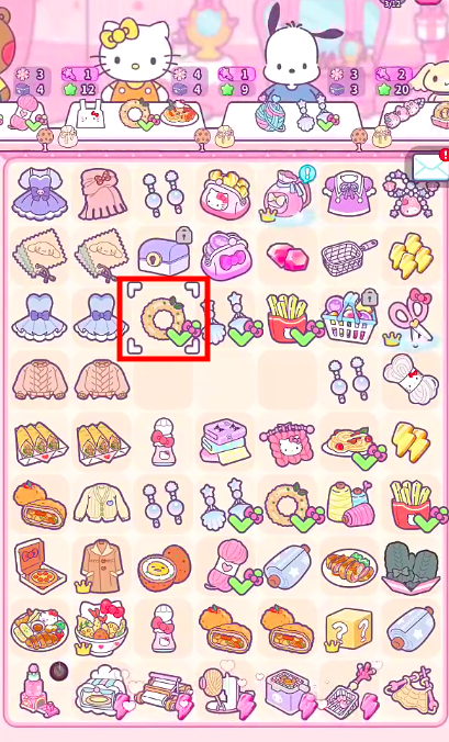 HelloKittyMyDreamStore面粉合成甜甜圈流程图