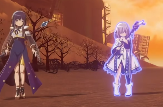 魔法少女小圆 Magia Exedra战斗界面截图