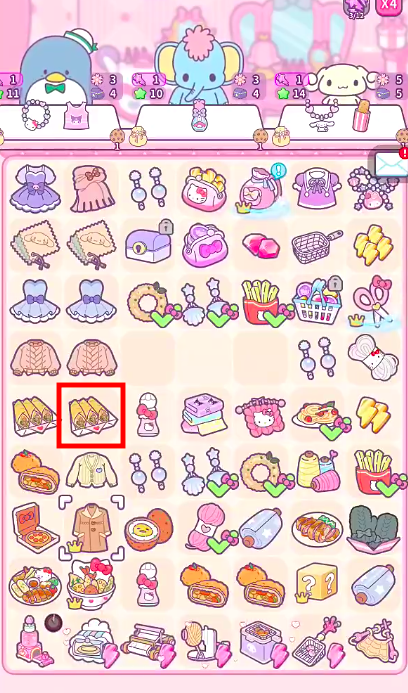 HelloKittyMyDreamStore甜甜圈合成鸡蛋卷界面截图