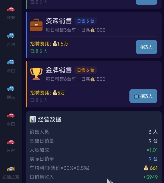 我的集团梦阶梯式升级操作示意图