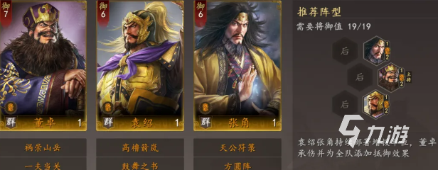 三国志王道天下试炼塔最强通关阵容推荐及搭配攻略