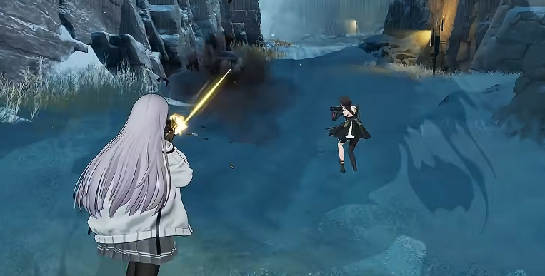 少女前线蓝蝶契约多人协作战斗场景