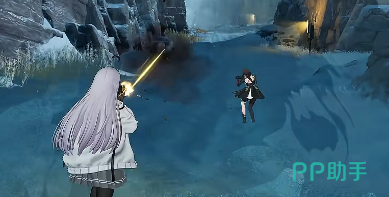 少女前线蓝蝶契约多人协作战斗场景