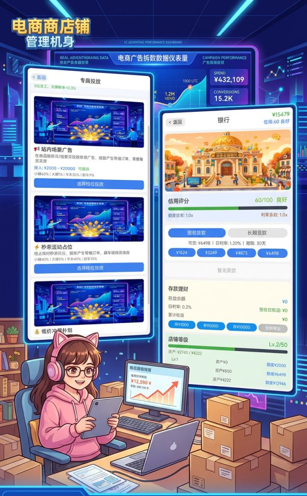 电商开网店模拟器手游随机事件应对策略与实用处理技巧