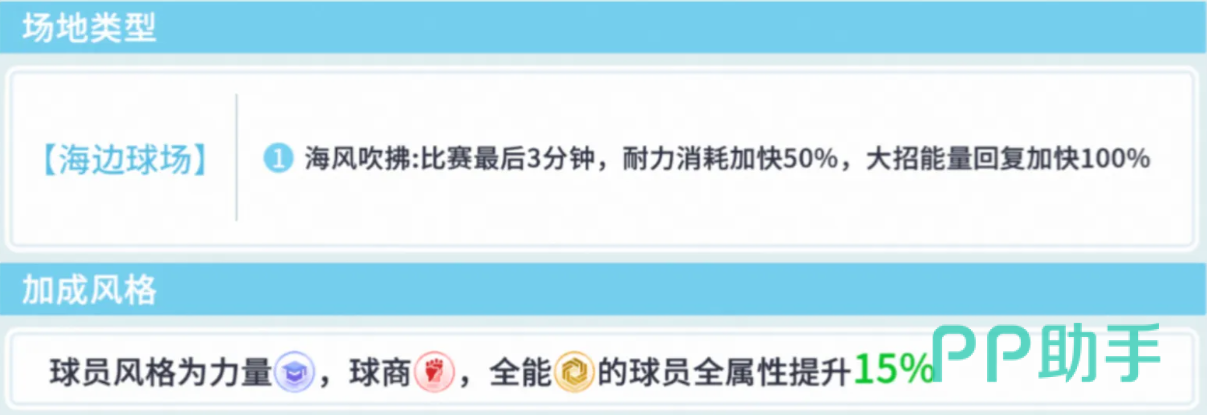 海风球场增益机制说明图