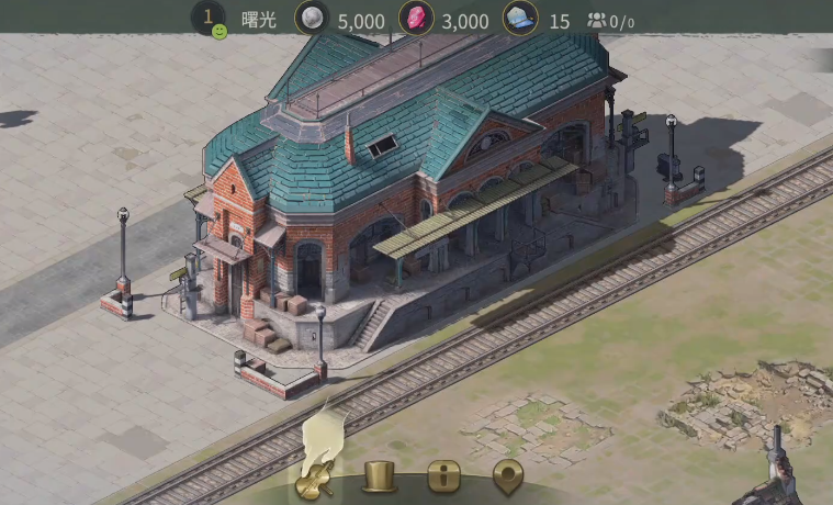 辉光之城1907庄园经营界面示意图