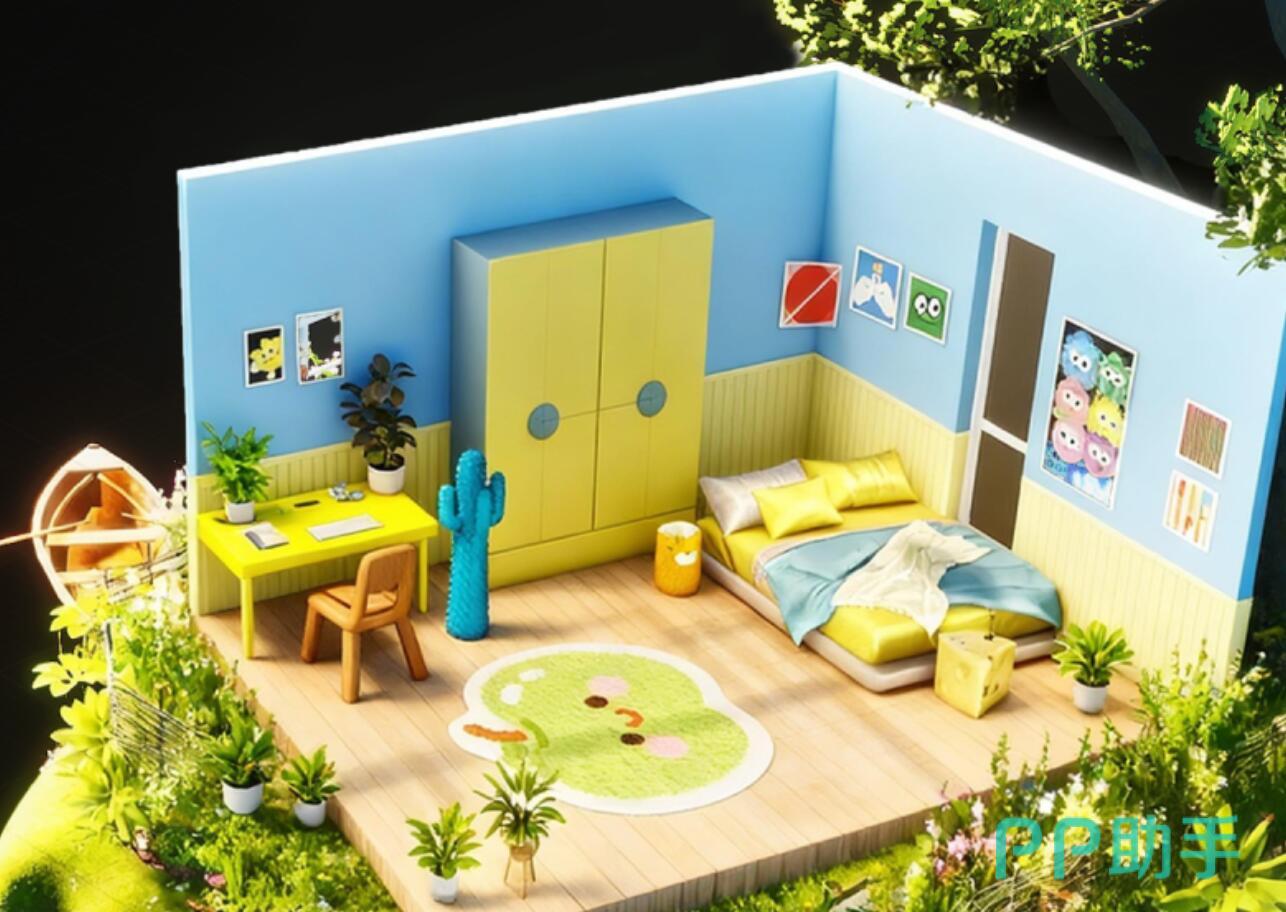 森盒室内自由布局示意图
