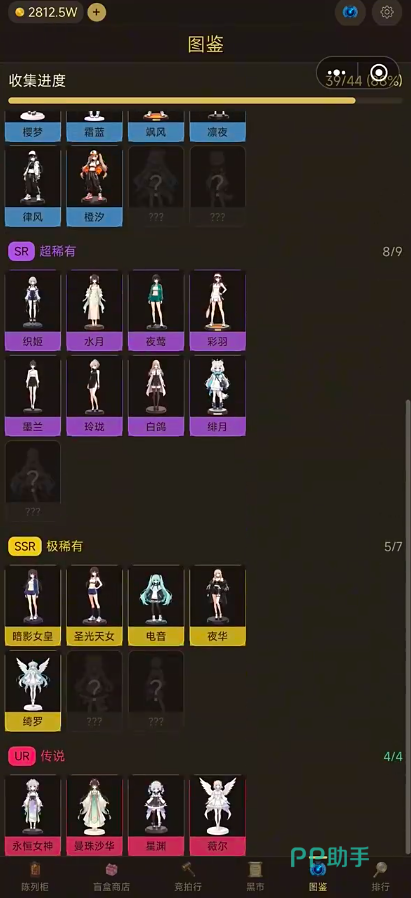 手办等级与奖励对应关系图