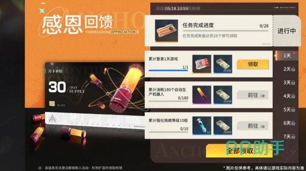 月卡回馈与心智共调更新示意图