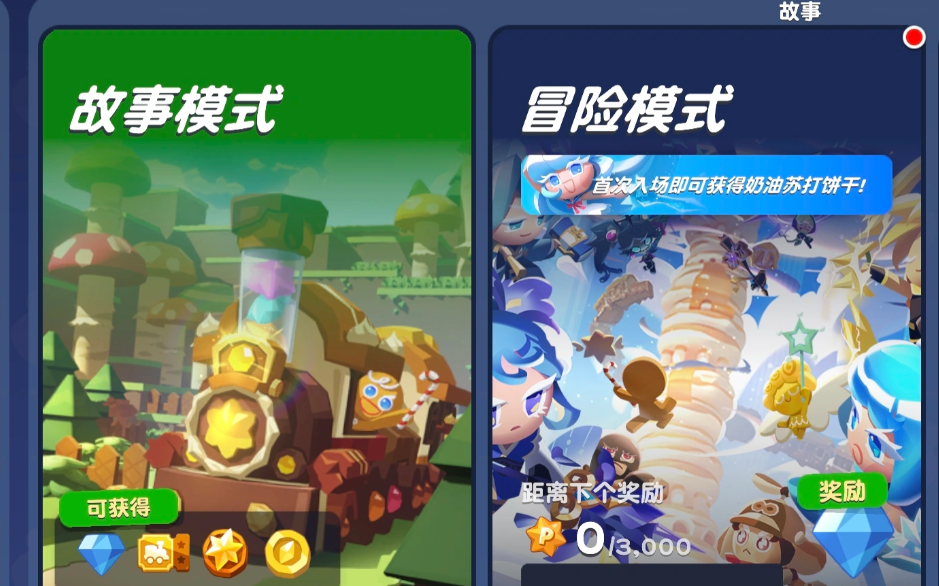 松饼塔全景与冒险路线图