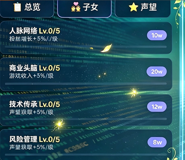 游戏内持股比例预警提示界面