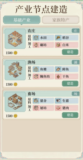 我本布衣：世家录科举系统界面