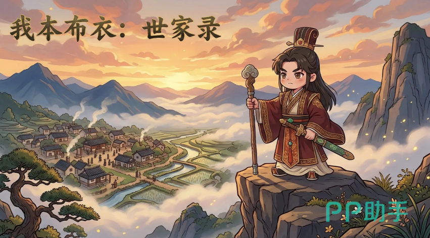 我本布衣:世家录游戏主界面截图