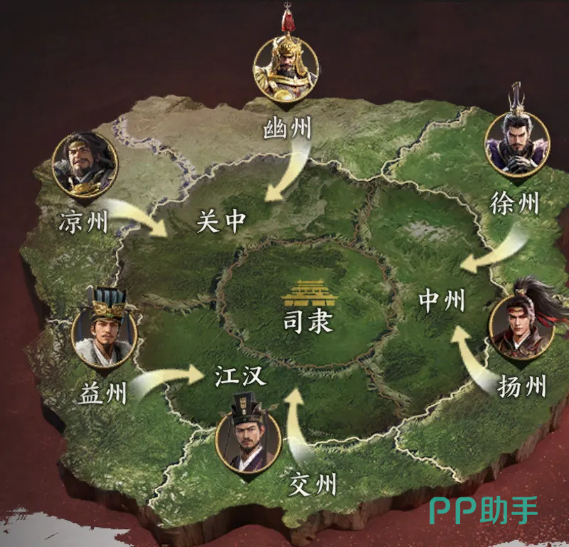 三国群英传群英并起剧本全局地图
