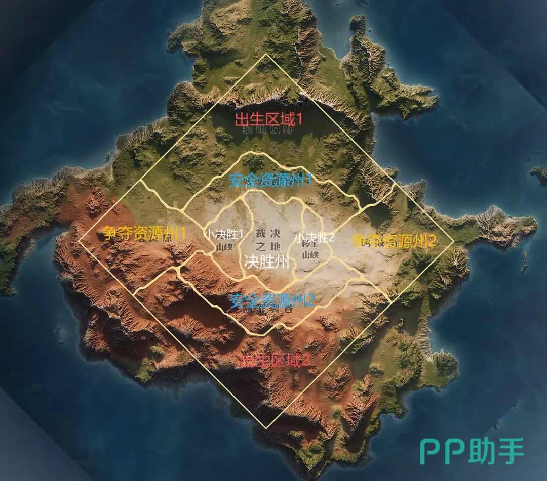 龙石战争S13余烬重燃地图总览