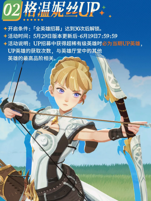 格温妮丝UP招募界面展示