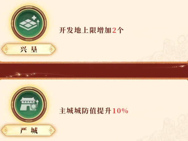 三国群英传策定九州高级特性展示图