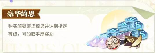 未定事件簿普通绮思等级奖励界面截图