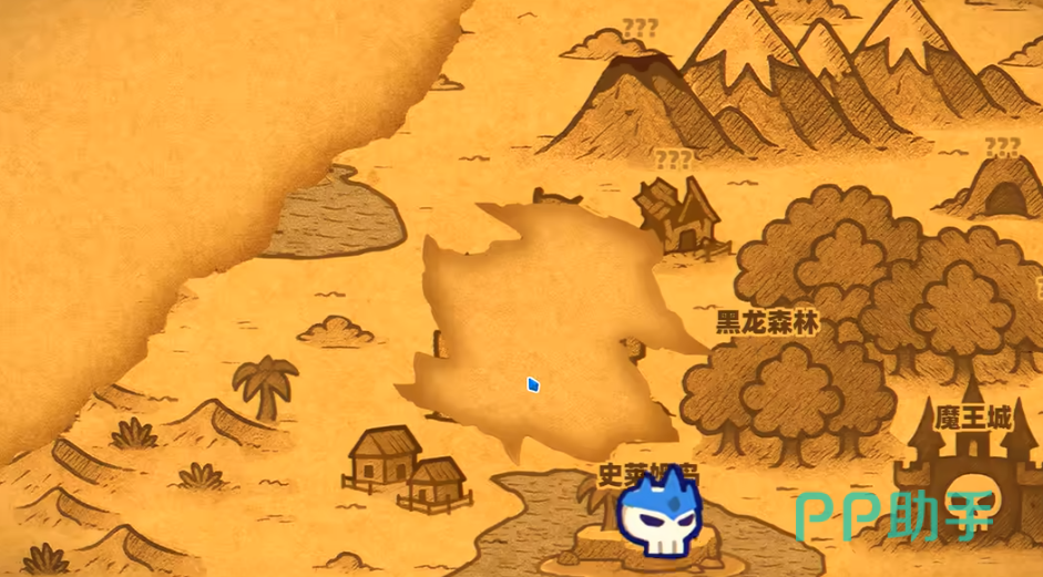 克莱姆地图场景示意图