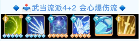 武当与剑阁流派组合说明