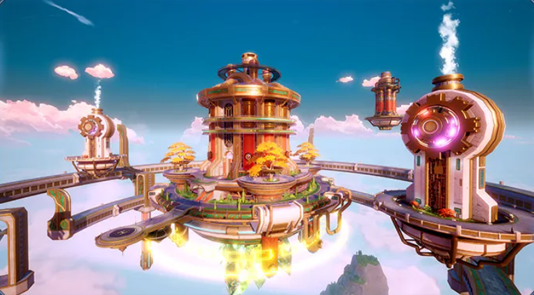空中花园区域场景图
