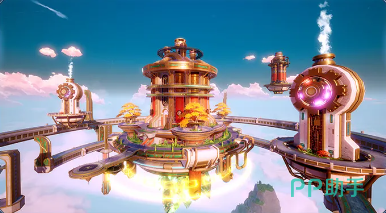 空中花园区域场景图