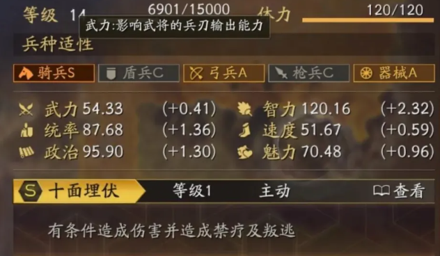 程昱十面埋伏战法效果说明