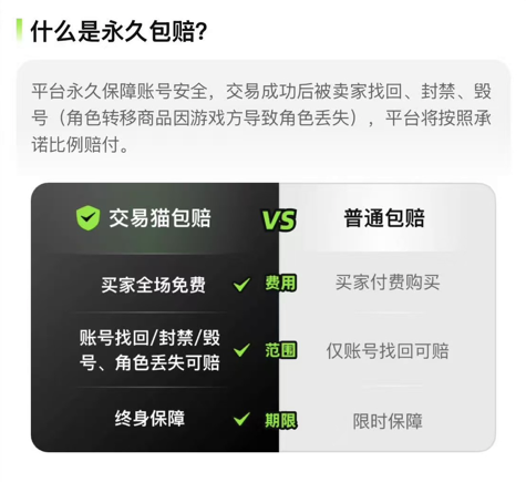 交易猫APP异环高探索度账号验号详情页示例