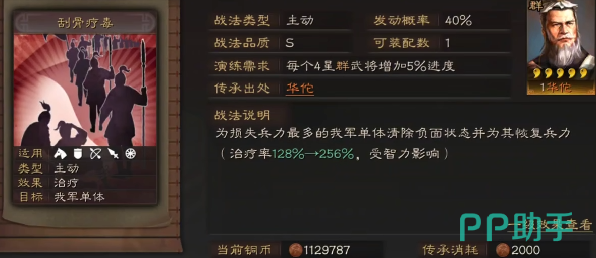 青囊战法技能描述