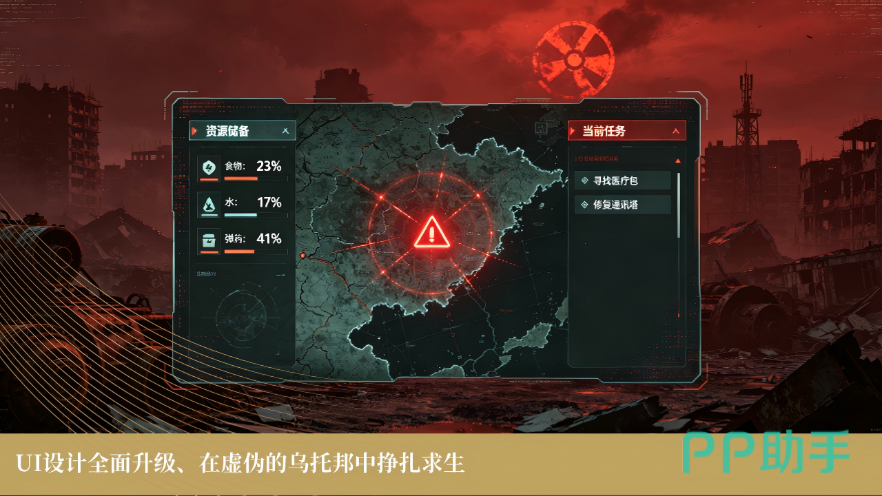 末世求存高辐射区域地图标识