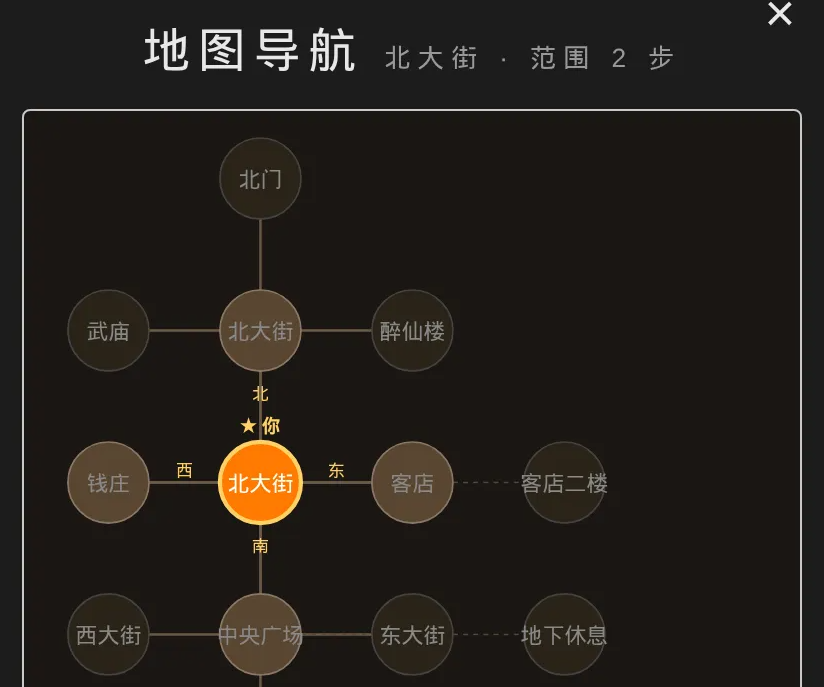 古法江湖场景互动演示图