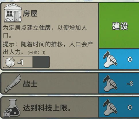 人口等级与住房需求对照表