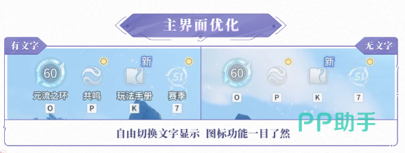 王者荣耀世界汇流与虚影系统优化对比图
