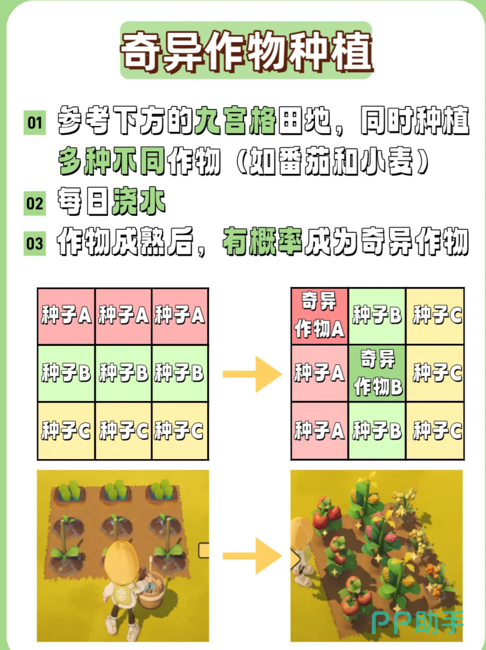 九宫格双效变异布局示意图