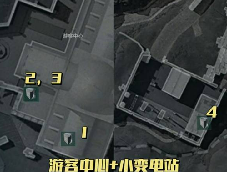 水泥厂及宿舍楼光碟点位分布图