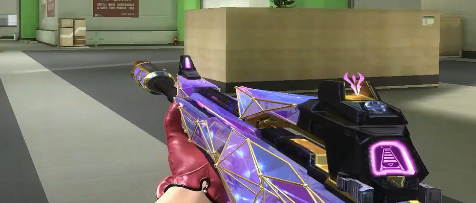 QBZ95玄武步枪中距离点射精度对比图