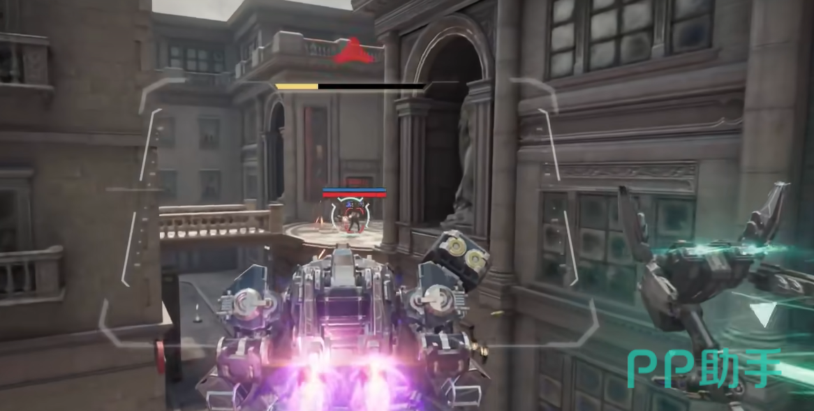 逆战未来机甲对抗模式界面示意图