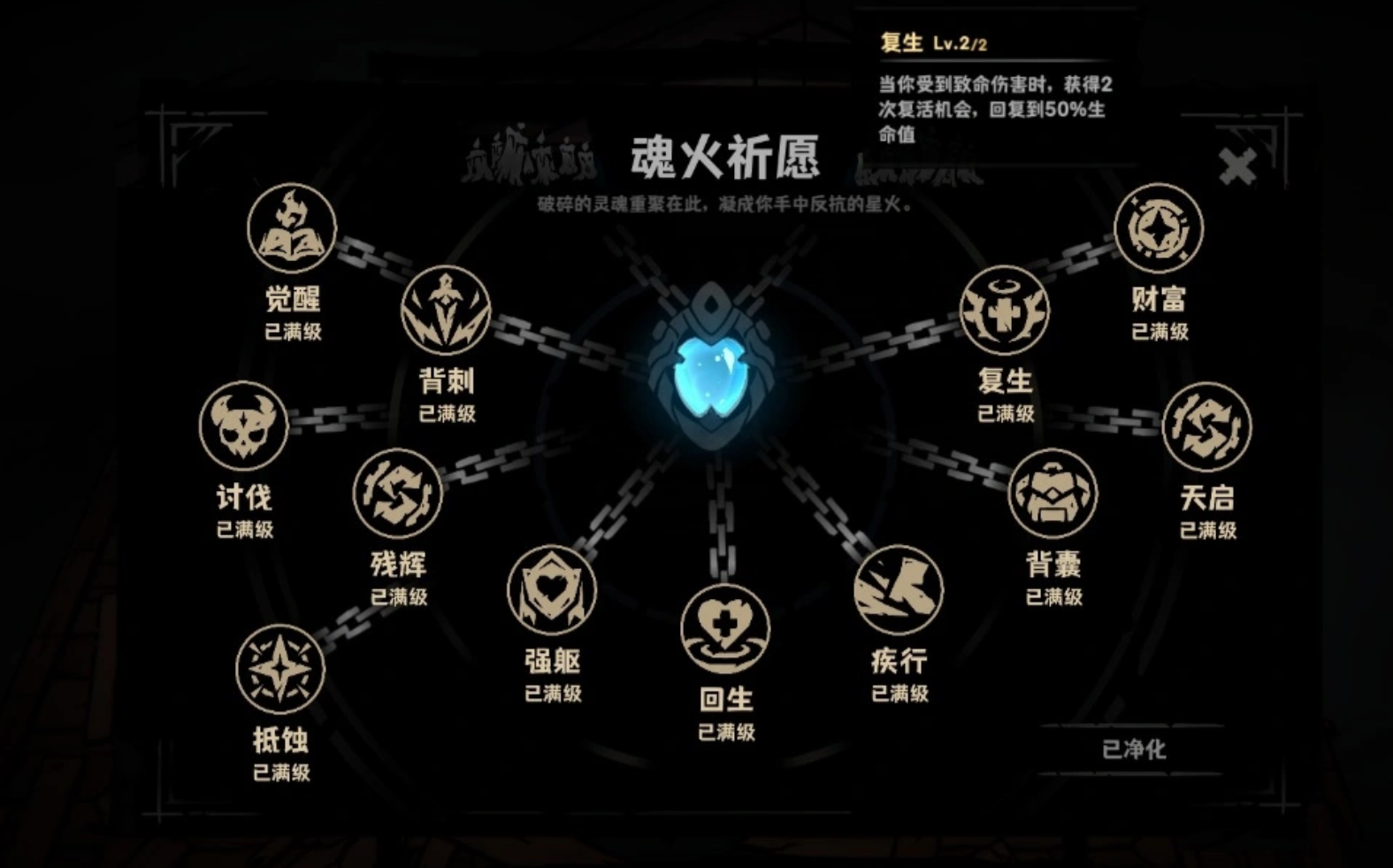 灰烬之国中期避难所关键设施说明图
