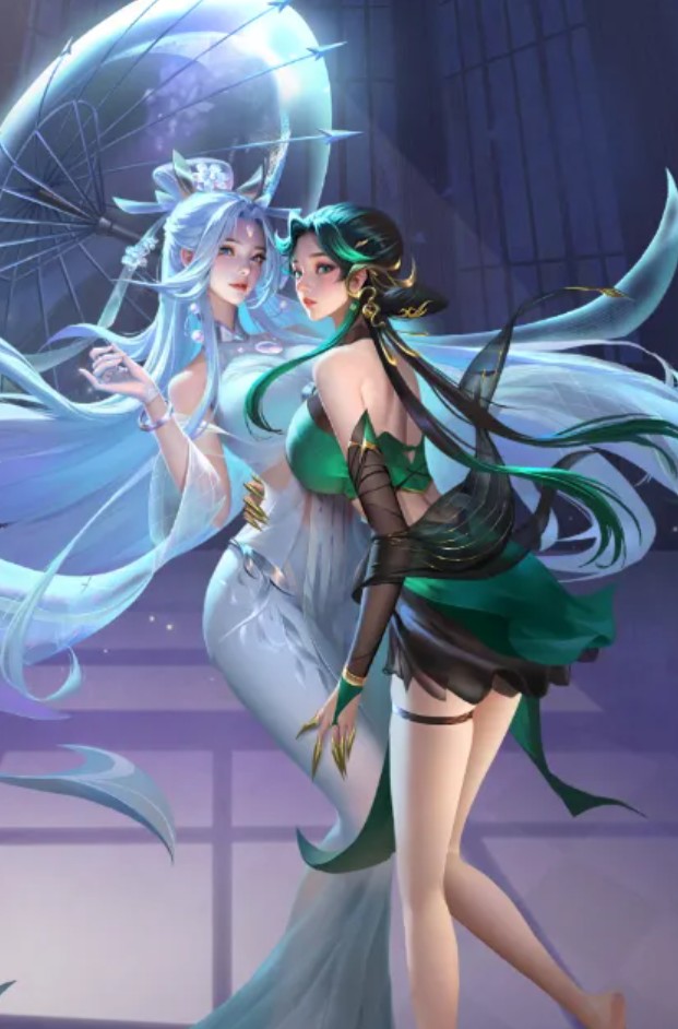 白蛇青蛇双人角色展示图