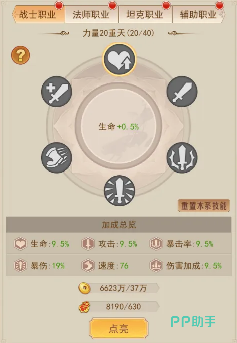 萌神战姬零氪阵容搭配示意图